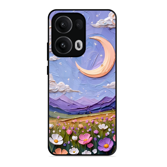 Beauty In Floral Printed Protective Phone Cover forOppo Reno 13 Pro 5G