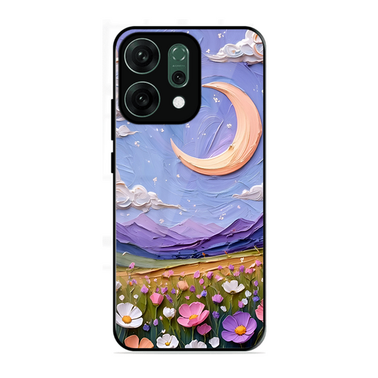 Beauty In Floral Printed Protective Phone Cover forOppo Reno 14 5G
