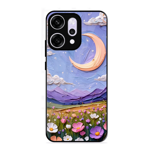 Beauty In Floral Printed Protective Phone Cover forOppo Reno 14 Pro 5G