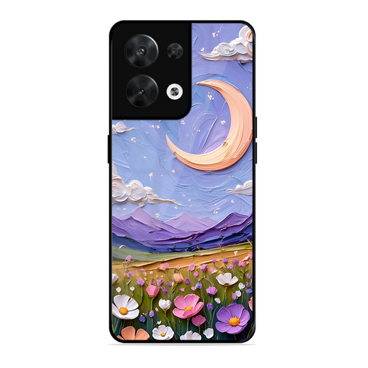 Beauty In Floral Printed Protective Phone Cover forOppo Reno 8 5G