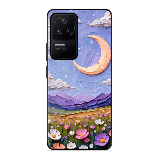 Beauty In Floral Printed Protective Phone Cover forPoco F4 5G