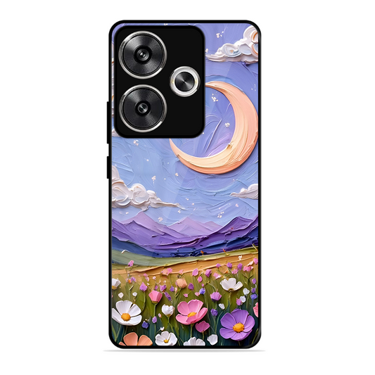 Beauty In Floral Printed Protective Phone Cover forPoco F6 5G