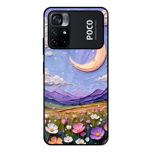 Beauty In Floral Printed Protective Phone Cover forPoco M4 Pro 5G