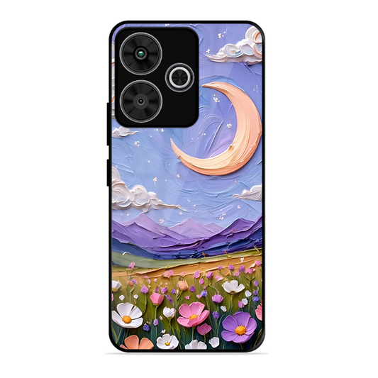 Beauty In Floral Printed Protective Phone Cover forPoco M6 Plus 5G