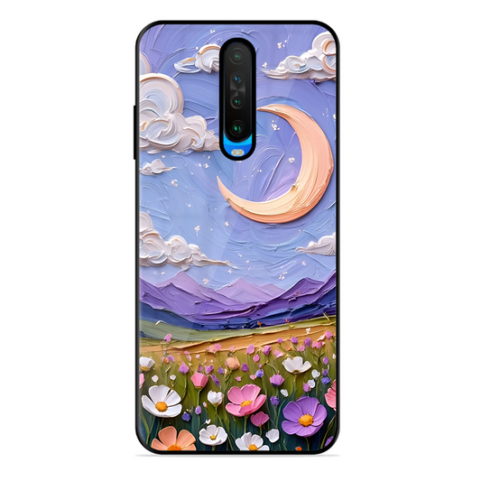 Beauty In Floral Printed Protective Phone Cover forPoco X2