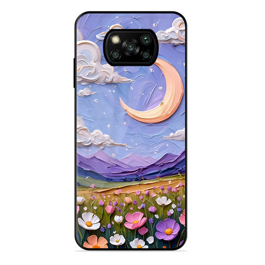 Beauty In Floral Printed Protective Phone Cover forPoco X3 Pro