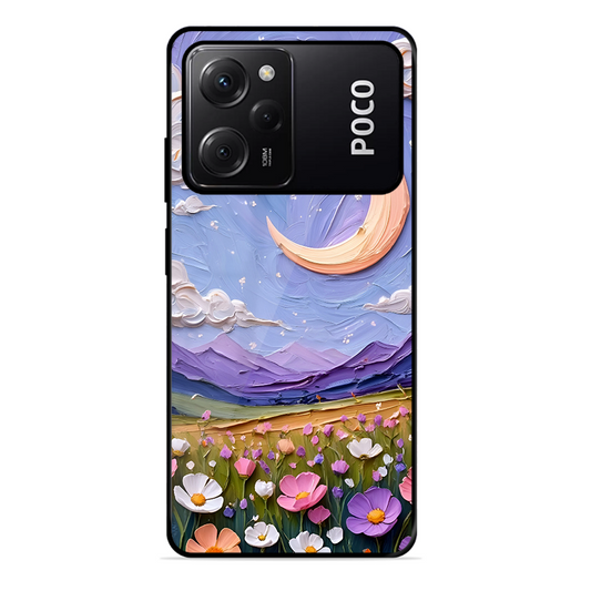 Beauty In Floral Printed Protective Phone Cover forPoco X5 Pro 5G