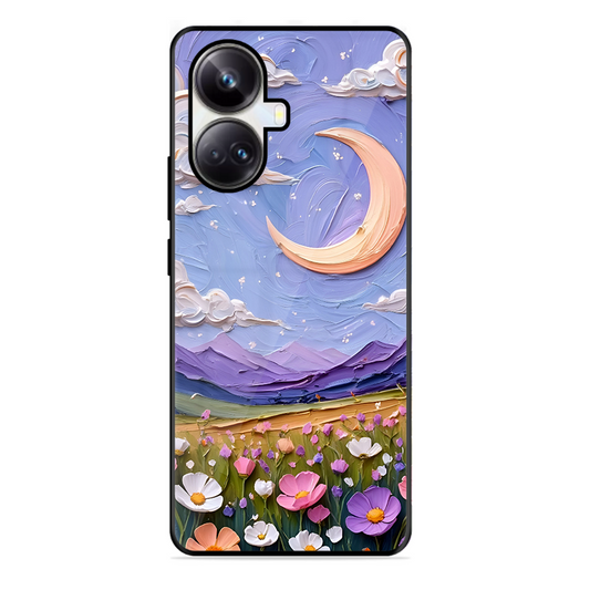 Beauty In Floral Printed Protective Phone Cover forRealme 10 Pro Plus 5G