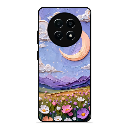 Beauty In Floral Printed Protective Phone Cover forRealme 12X 5G