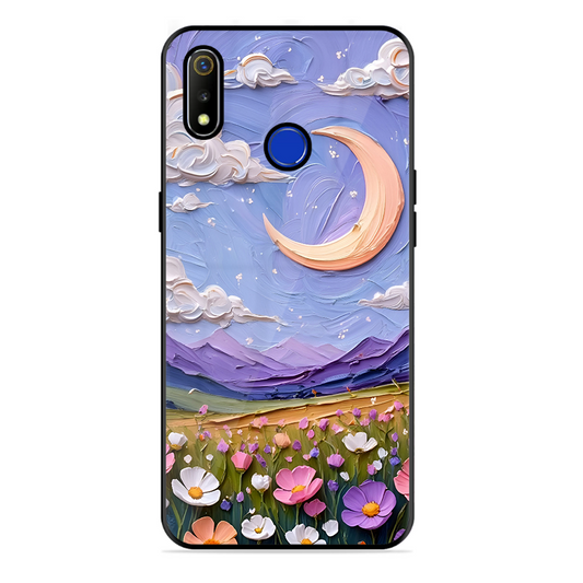 Beauty In Floral Printed Protective Phone Cover forRealme 3