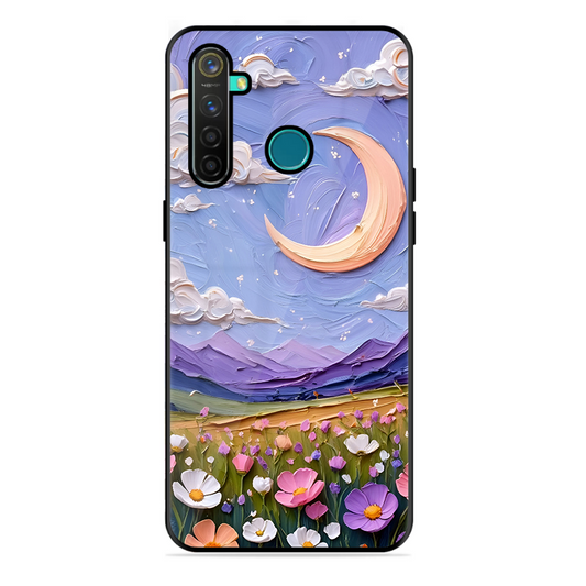 Beauty In Floral Printed Protective Phone Cover forRealme 5 Pro