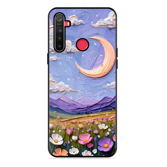 Beauty In Floral Printed Protective Phone Cover forRealme 5S