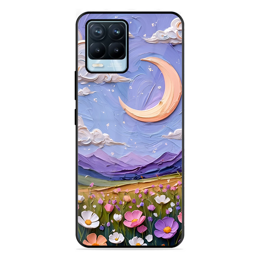 Beauty In Floral Printed Protective Phone Cover forRealme 8 Pro