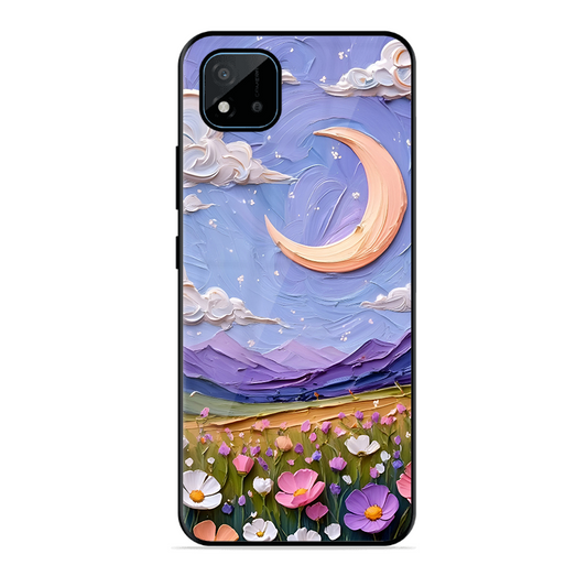 Beauty In Floral Printed Protective Phone Cover forRealme C11 2021