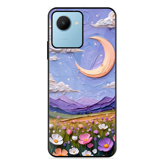 Beauty In Floral Printed Protective Phone Cover forRealme C30S