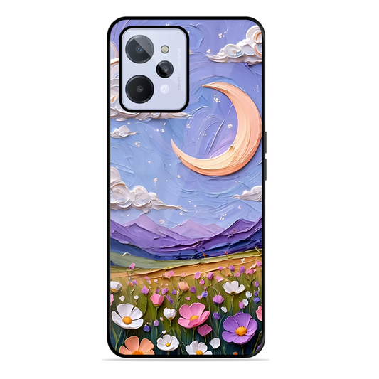 Beauty In Floral Printed Protective Phone Cover forRealme C31