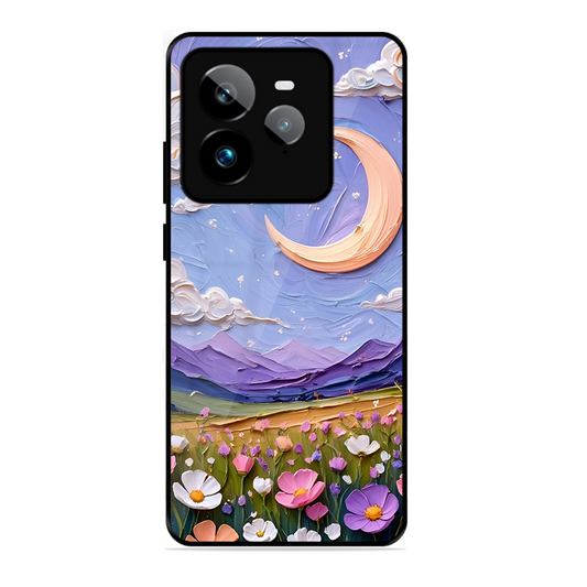 Beauty In Floral Printed Protective Phone Cover forRealme Gt 7 Pro 5G