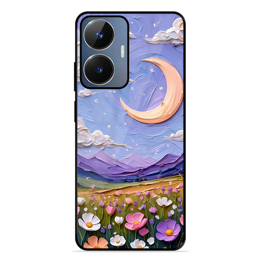 Beauty In Floral Printed Protective Phone Cover forRealme Narzo N55