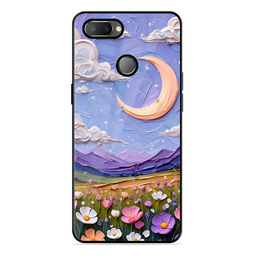 Beauty In Floral Printed Protective Phone Cover forRealme U1