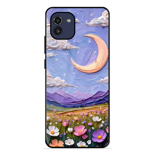 Beauty In Floral Printed Protective Phone Cover forSamsung Galaxy A03