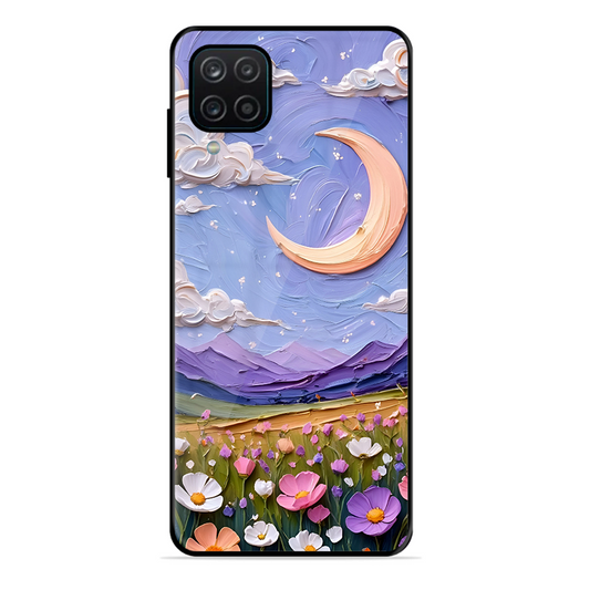 Beauty In Floral Printed Protective Phone Cover forSamsung Galaxy A12