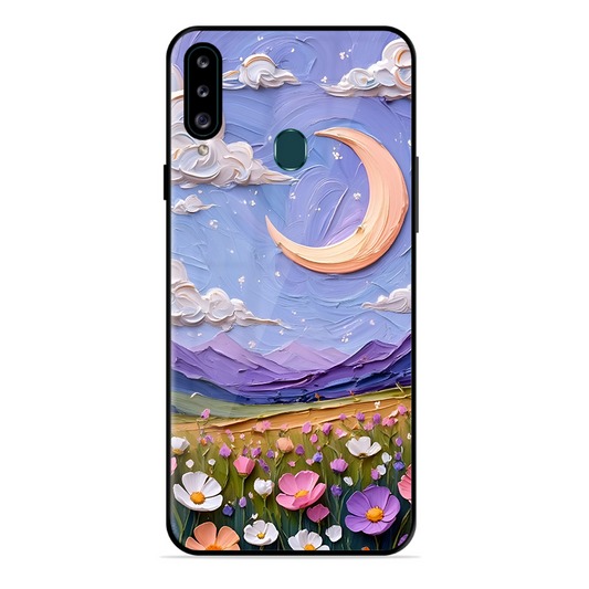 Beauty In Floral Printed Protective Phone Cover forSamsung Galaxy A20S