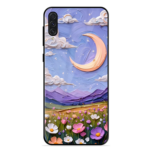Beauty In Floral Printed Protective Phone Cover forSamsung Galaxy A50S