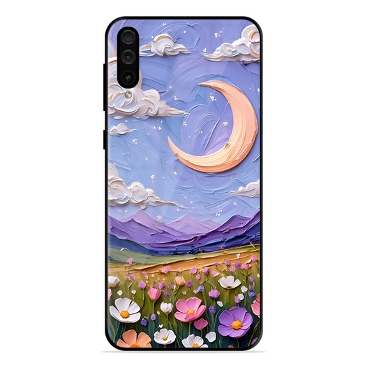 Beauty In Floral Printed Protective Phone Cover forSamsung Galaxy A50