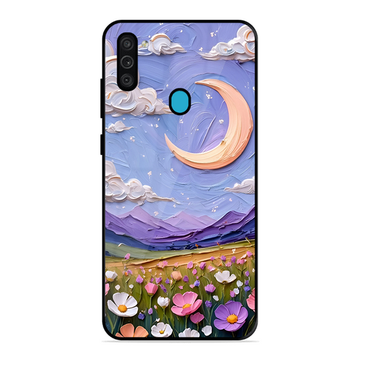 Beauty In Floral Printed Protective Phone Cover forSamsung Galaxy M11