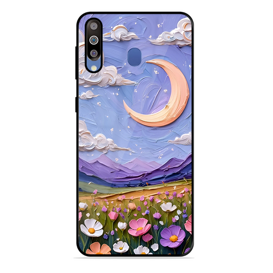 Beauty In Floral Printed Protective Phone Cover forSamsung Galaxy M30