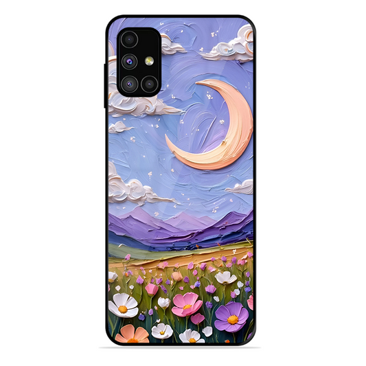 Beauty In Floral Printed Protective Phone Cover forSamsung Galaxy M31S