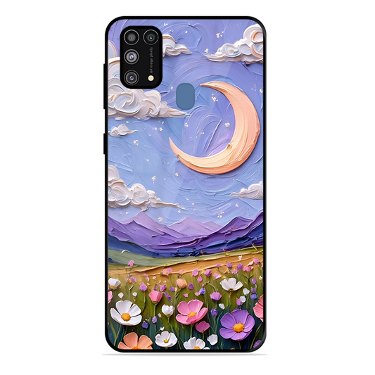 Beauty In Floral Printed Protective Phone Cover forSamsung Galaxy M31