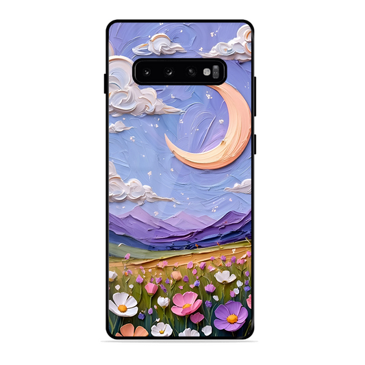 Beauty In Floral Printed Protective Phone Cover forSamsung Galaxy S10 Plus