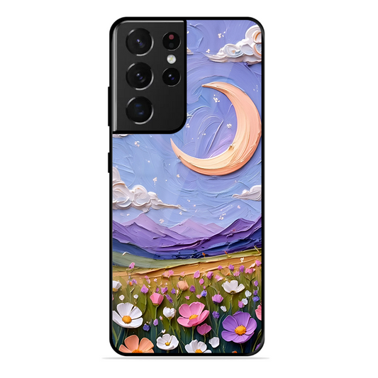 Beauty In Floral Printed Protective Phone Cover forSamsung Galaxy S21 Ultra