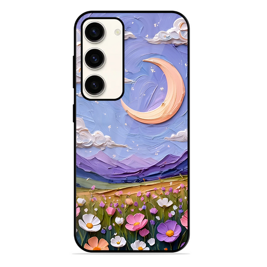 Beauty In Floral Printed Protective Phone Cover forSamsung Galaxy S23 5G