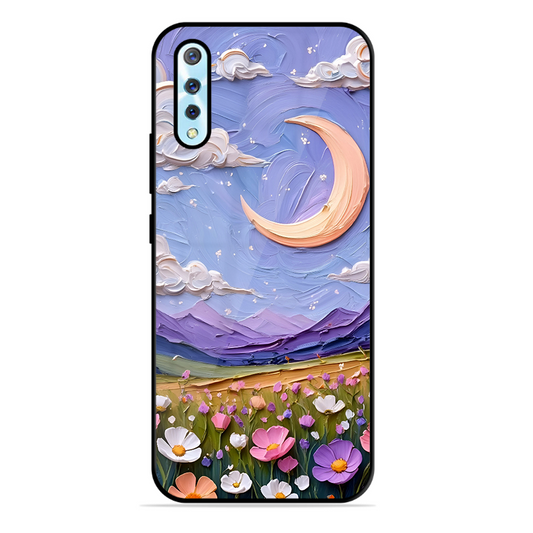 Beauty In Floral Printed Protective Phone Cover forVivo S1