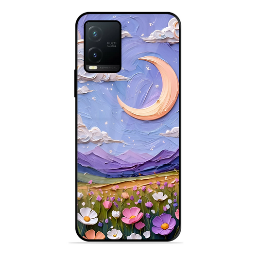 Beauty In Floral Printed Protective Phone Cover forVivo T1X