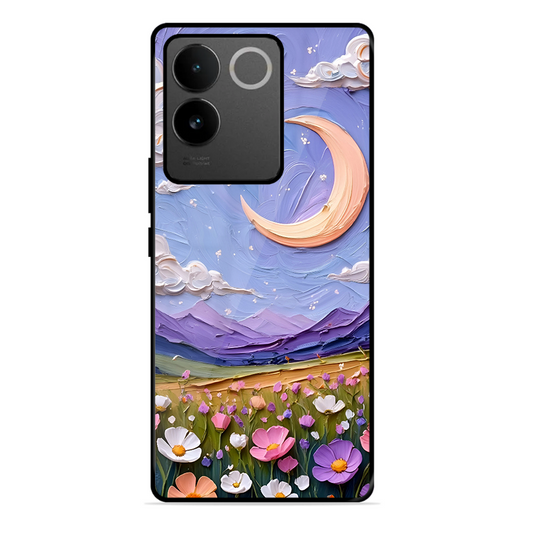 Beauty In Floral Printed Protective Phone Cover forVivo T2 Pro 5G