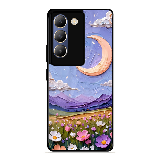 Beauty In Floral Printed Protective Phone Cover forVivo T3 5G