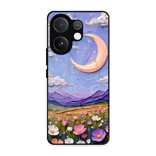 Beauty In Floral Printed Protective Phone Cover forVivo T4 Pro 5G