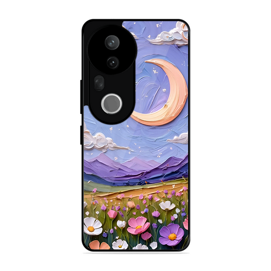 Beauty In Floral Printed Protective Phone Cover forVivo T4 Ultra 5G
