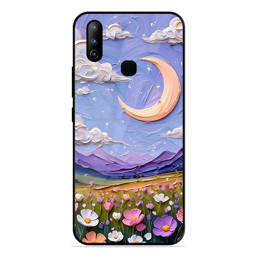 Beauty In Floral Printed Protective Phone Cover forVivo U10