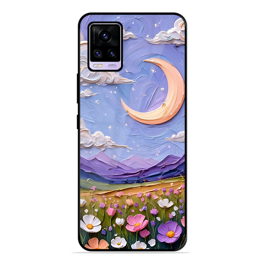 Beauty In Floral Printed Protective Phone Cover forVivo V20 Pro