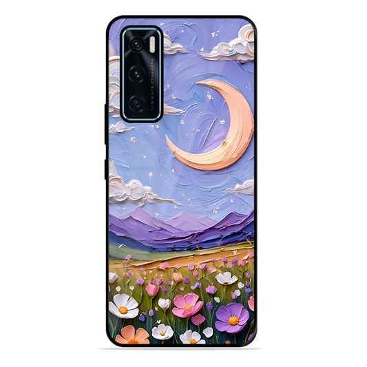 Beauty In Floral Printed Protective Phone Cover forVivo V20 Se