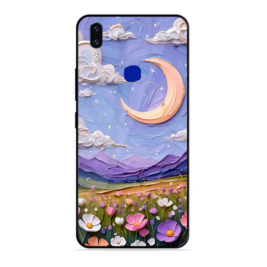 Beauty In Floral Printed Protective Phone Cover forVivo V9