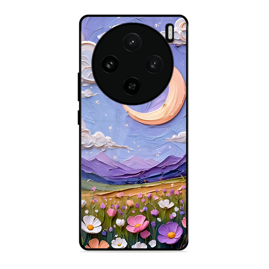 Beauty In Floral Printed Protective Phone Cover forVivo X100 5G