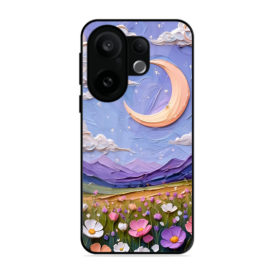 Beauty In Floral Printed Protective Phone Cover forVivo X200 FE 5G
