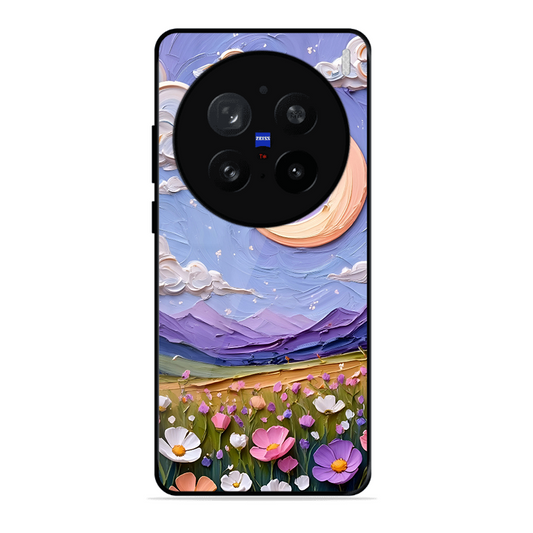 Beauty In Floral Printed Protective Phone Cover forVivo X200 Pro 5G
