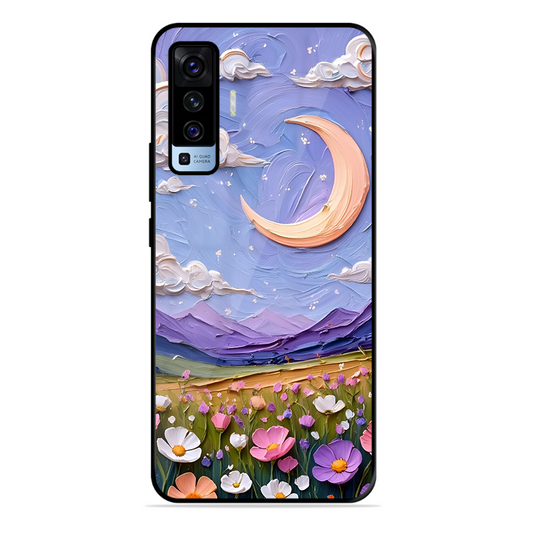 Beauty In Floral Printed Protective Phone Cover forVivo X50