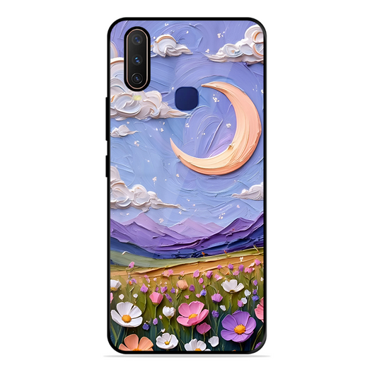 Beauty In Floral Printed Protective Phone Cover forVivo Y17